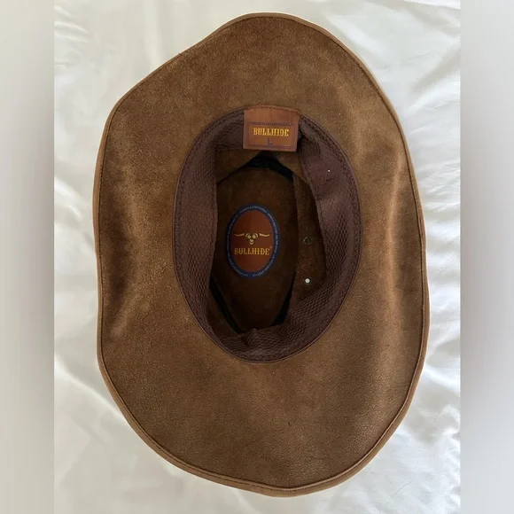 BULLHIDE | Genuine Leather Cowboy Hat - Picture 5 of 7